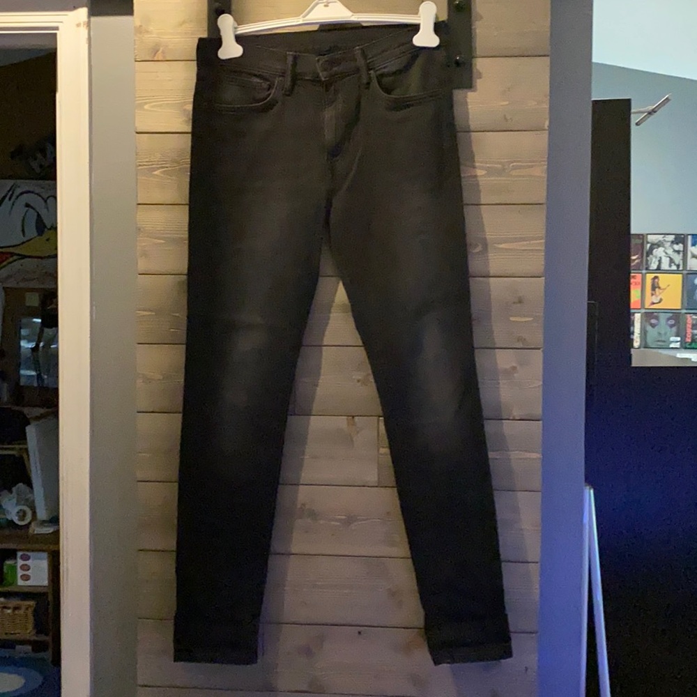 H&M black Denim Skinny Coupe